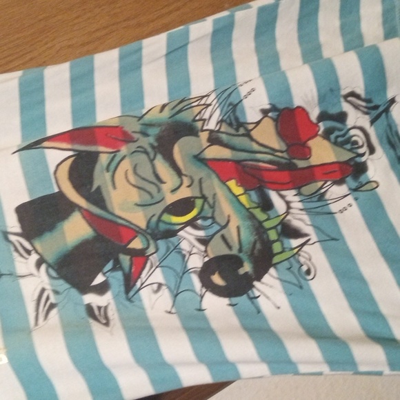 Christian Audigier/Ed Hardy Graphic T Wolf Ladies Hearts M - Picture 3 of 17